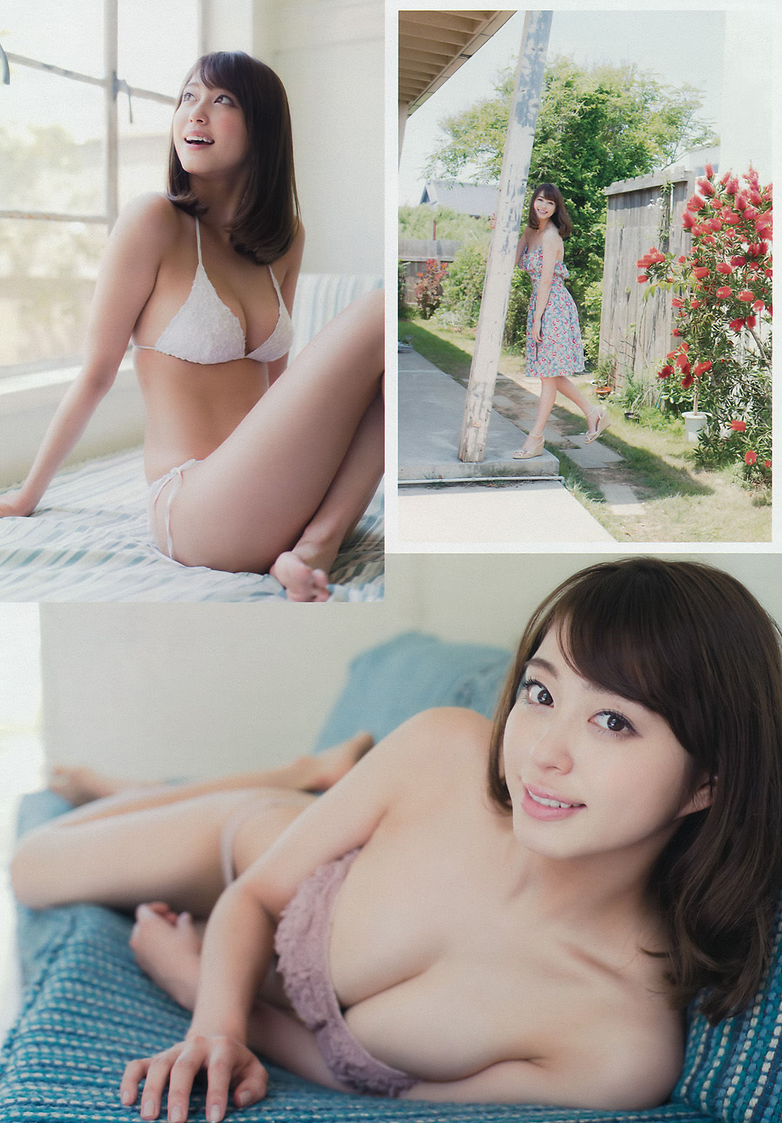 [Young Magazine]杂志:大川蓝高品质写真作品个人分享(12P)