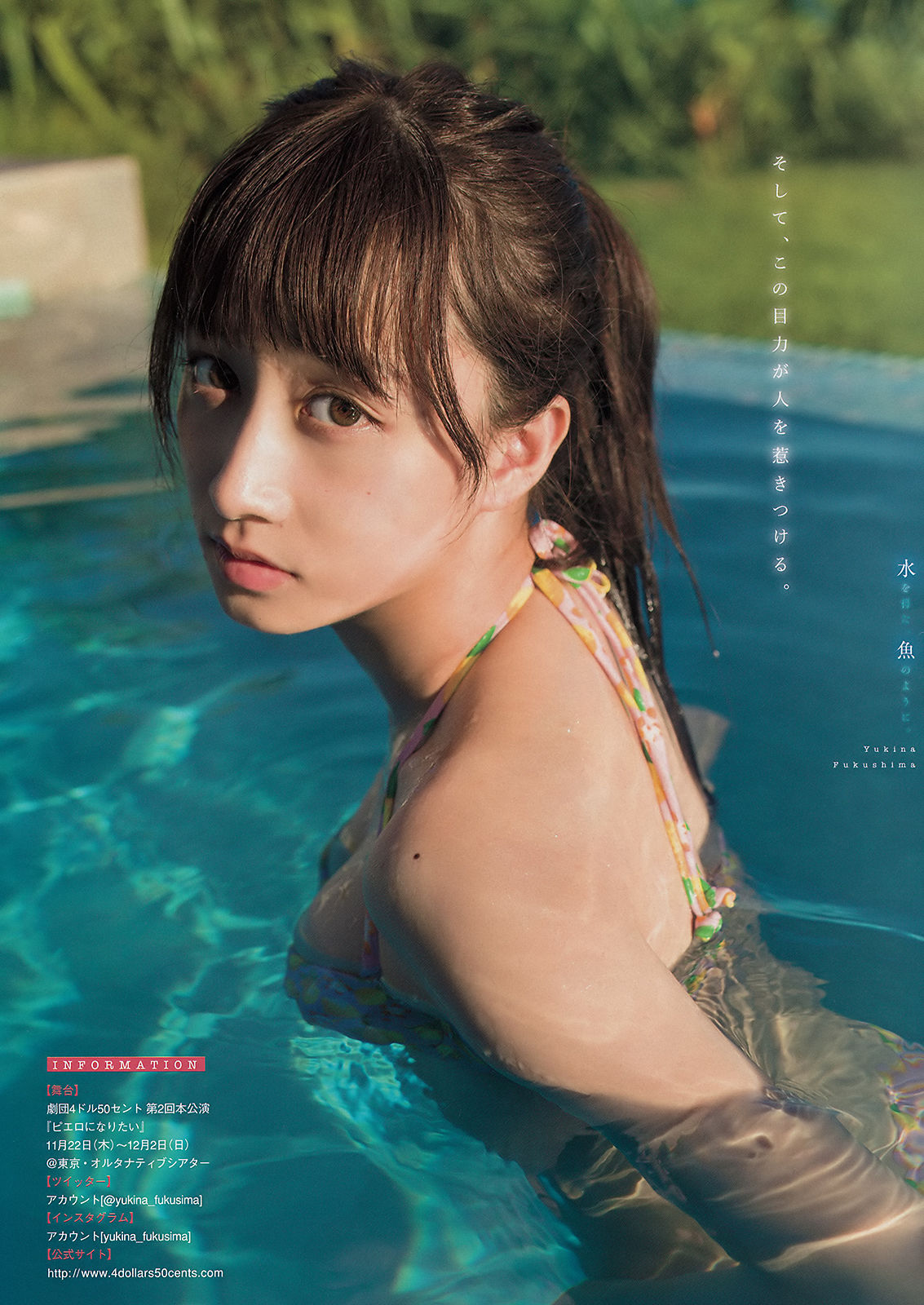 [Young Magazine]美胸美乳:福岛雪菜高品质写真作品个人分享(13P)