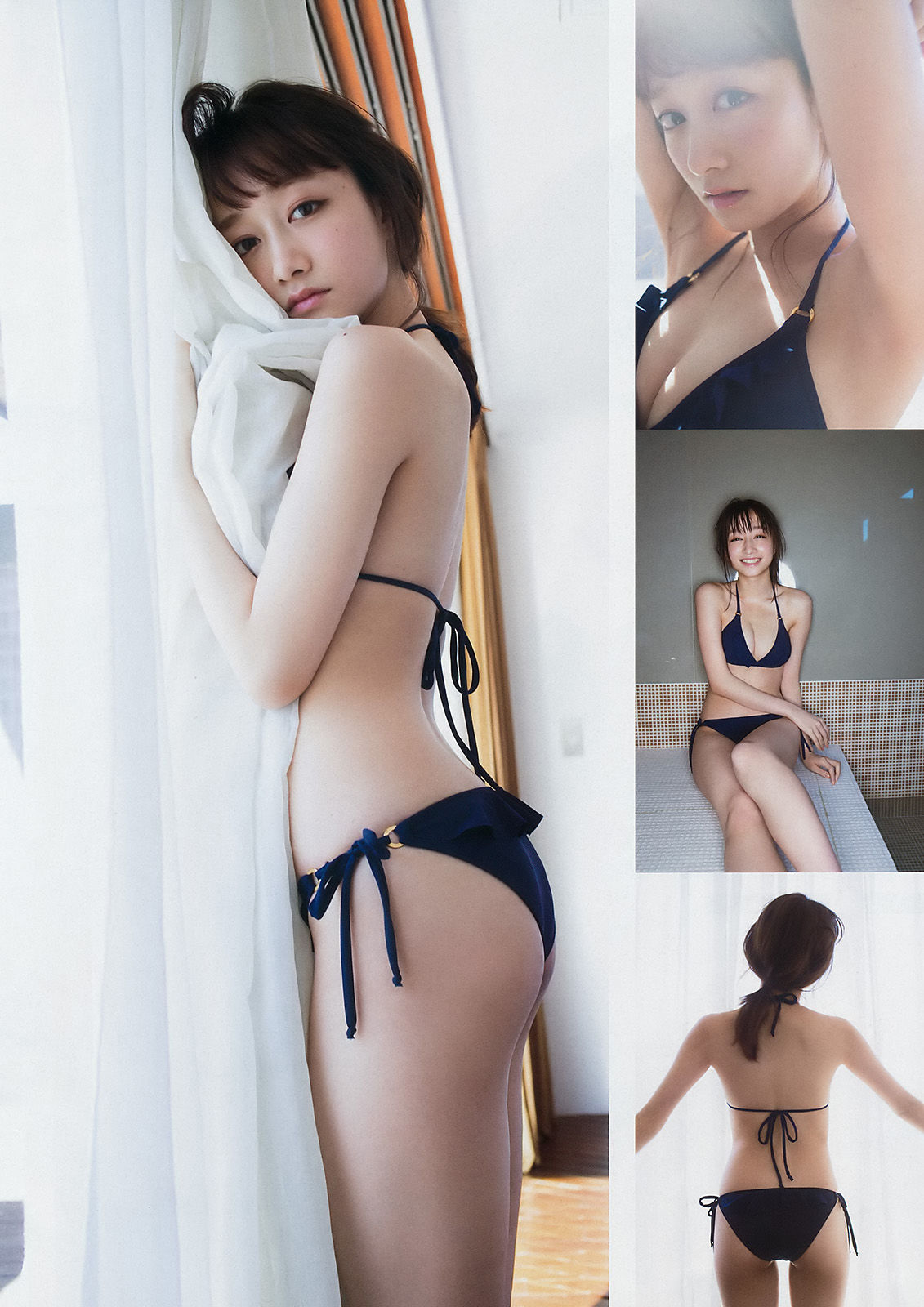 [Young Magazine]日本萌妹子:福岛雪菜无圣光私房照片在线浏览(12P)