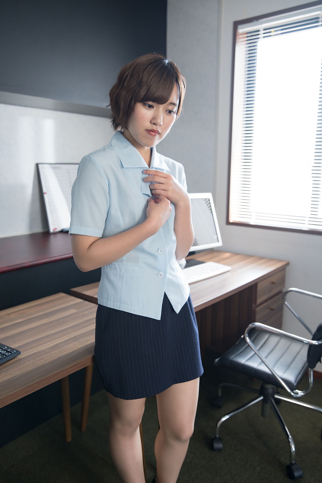 [Minisuka.tv]办公室白领丽人:香月杏珠(香月りお)高品质壁纸图片珍藏版(55P)