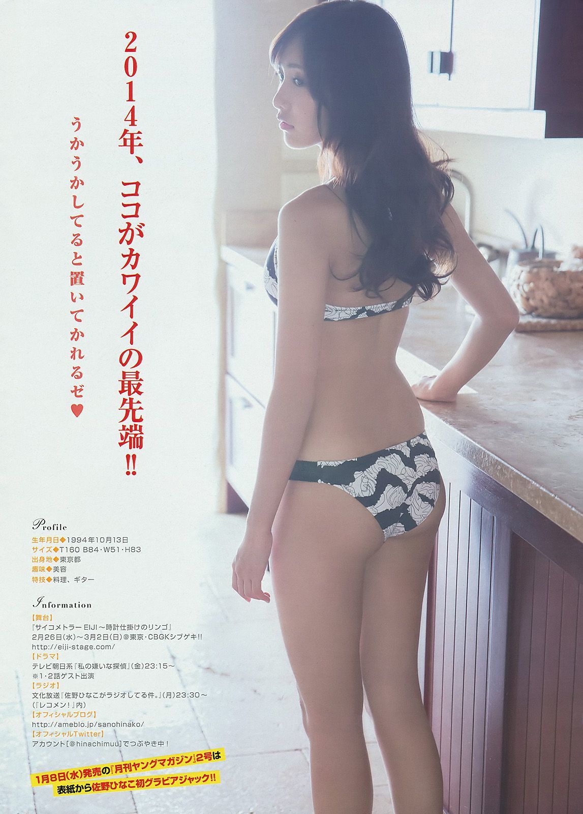 [Young Magazine]美胸:柳百合菜高品质壁纸图片珍藏版(12P)