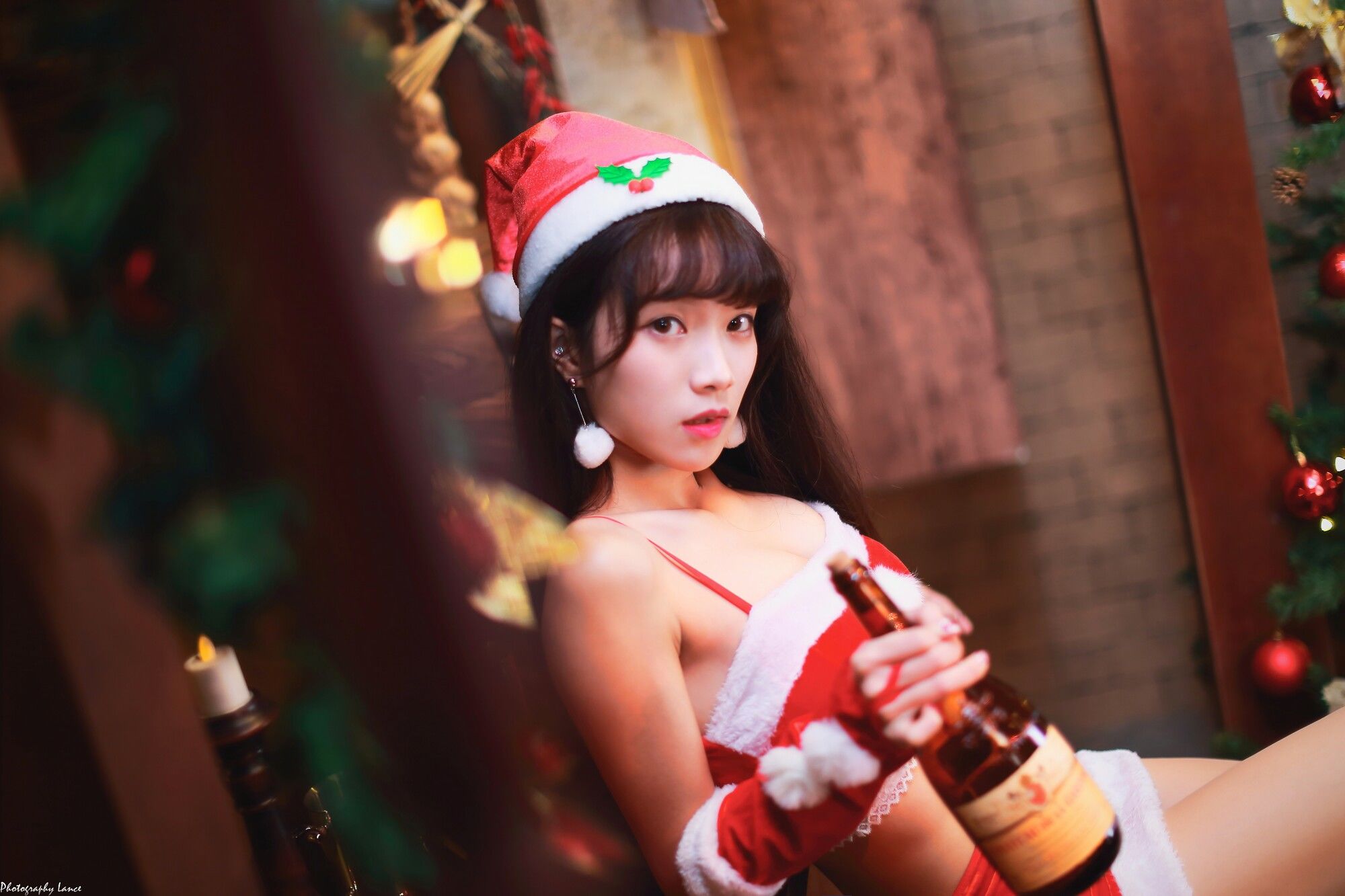 [台湾正妹]圣诞:Kitty无水印私房写真在线浏览(17P)
