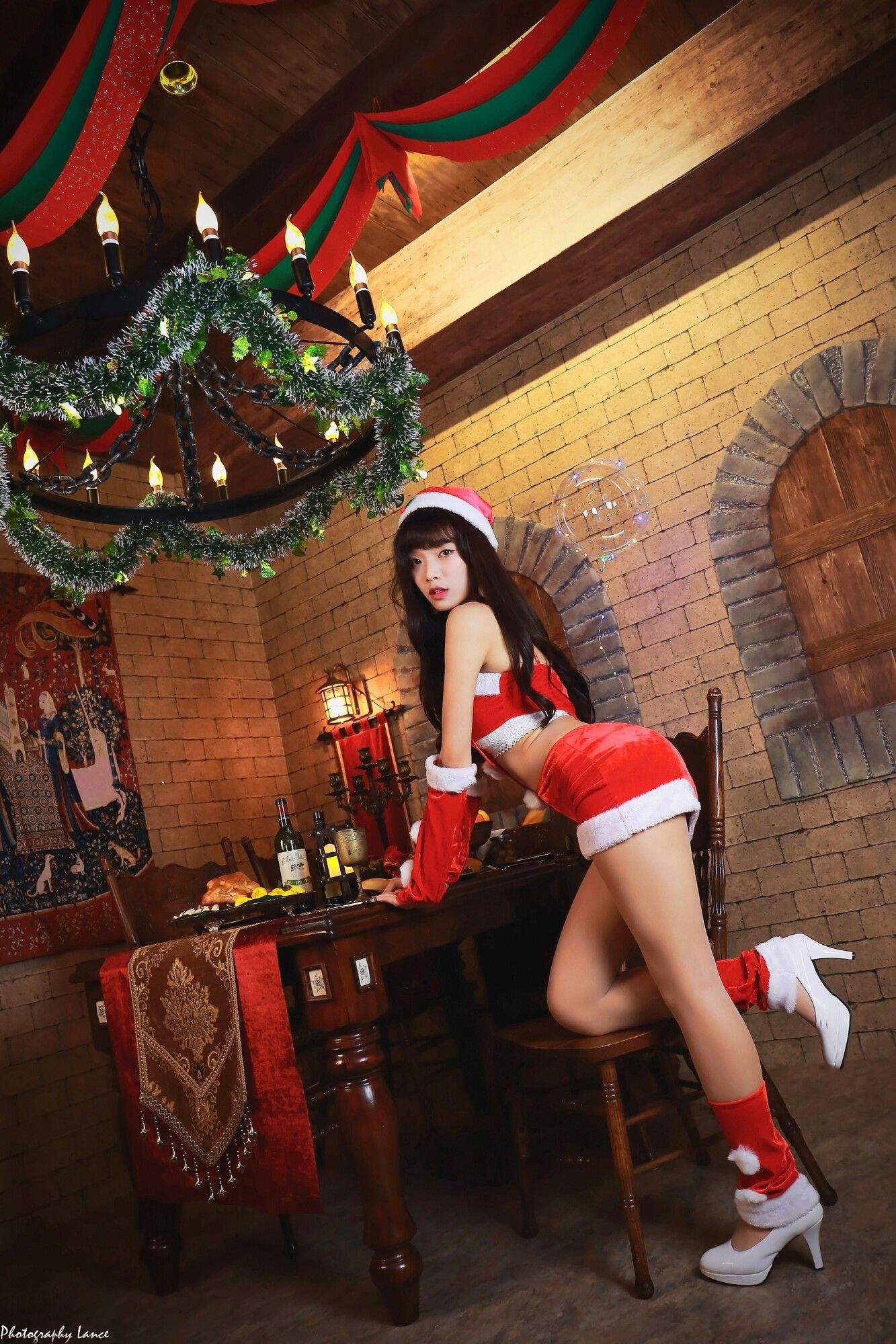[台湾正妹]圣诞:Kitty无水印私房写真在线浏览(17P)